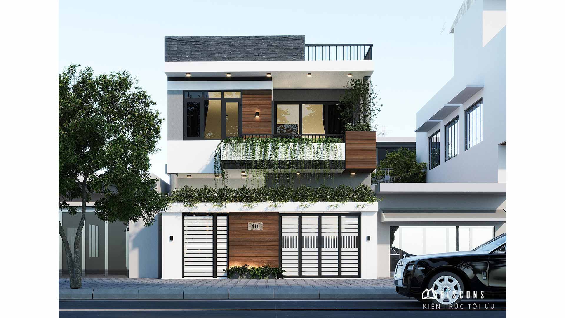 Thiết kế nhà phố 6x15m