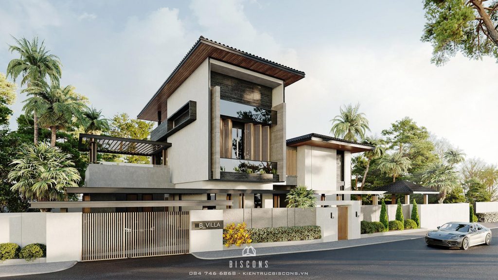 Biệt Thự Hiện Đại B Villa - Dự Án TROPICAL MODERN