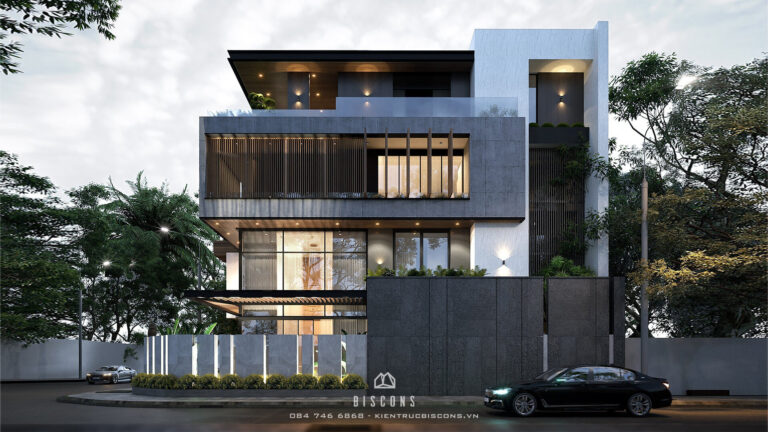 Biệt thự 4 tỷ hiện đại