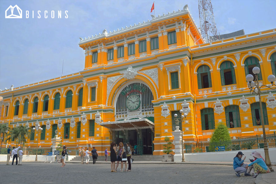 Kiến trúc Đông Dương ở Sài Gòn - Bưu điện thành phố
