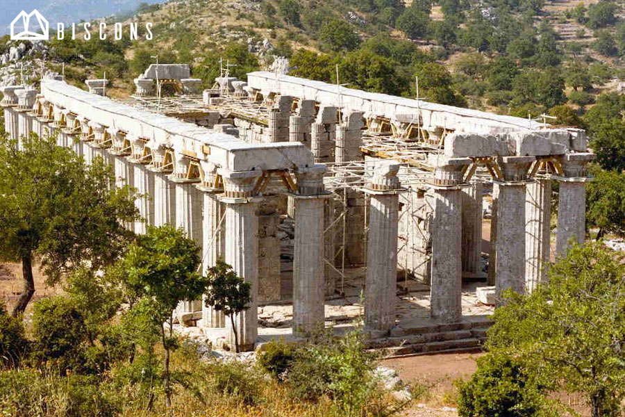 Đền Apollo ở Bassae