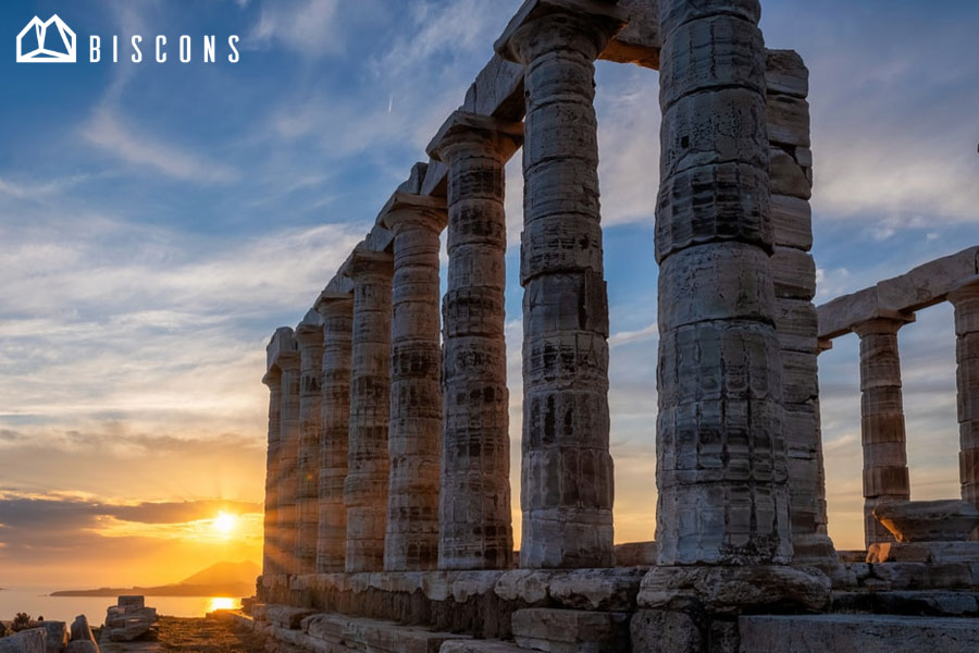 Đền Poseidon tại Cape Sounion